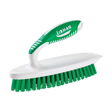 Libman Libman 2.5 in. W Hard Bristle 4.5 in. Plastic/Rubber Handle Scrub Brush 16